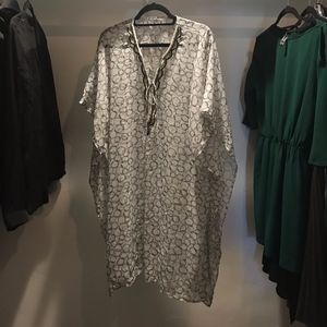 Hand Beaded Kaftan / Coverup